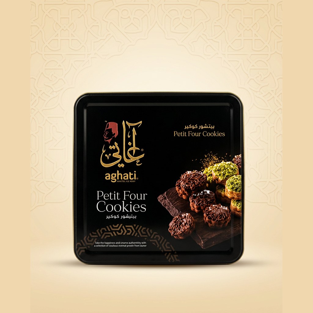 Aghati Petit Four Tin