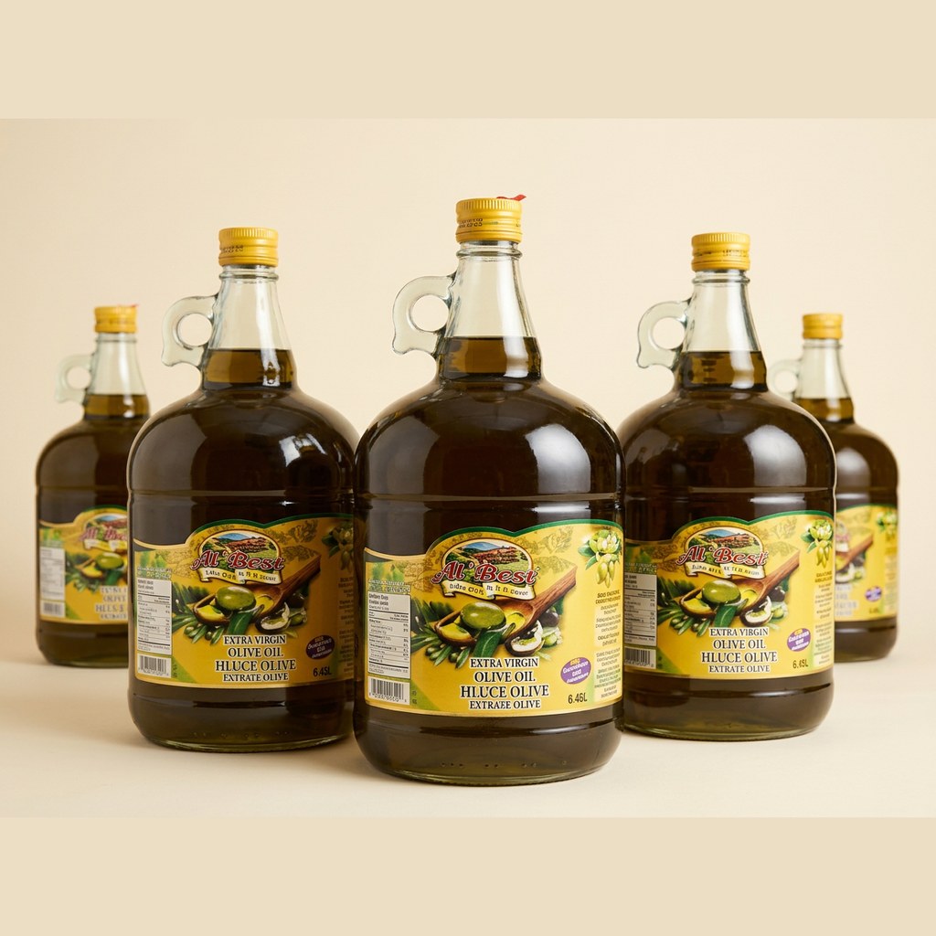 Al Dayaa Olive Oil — Glass Jug
