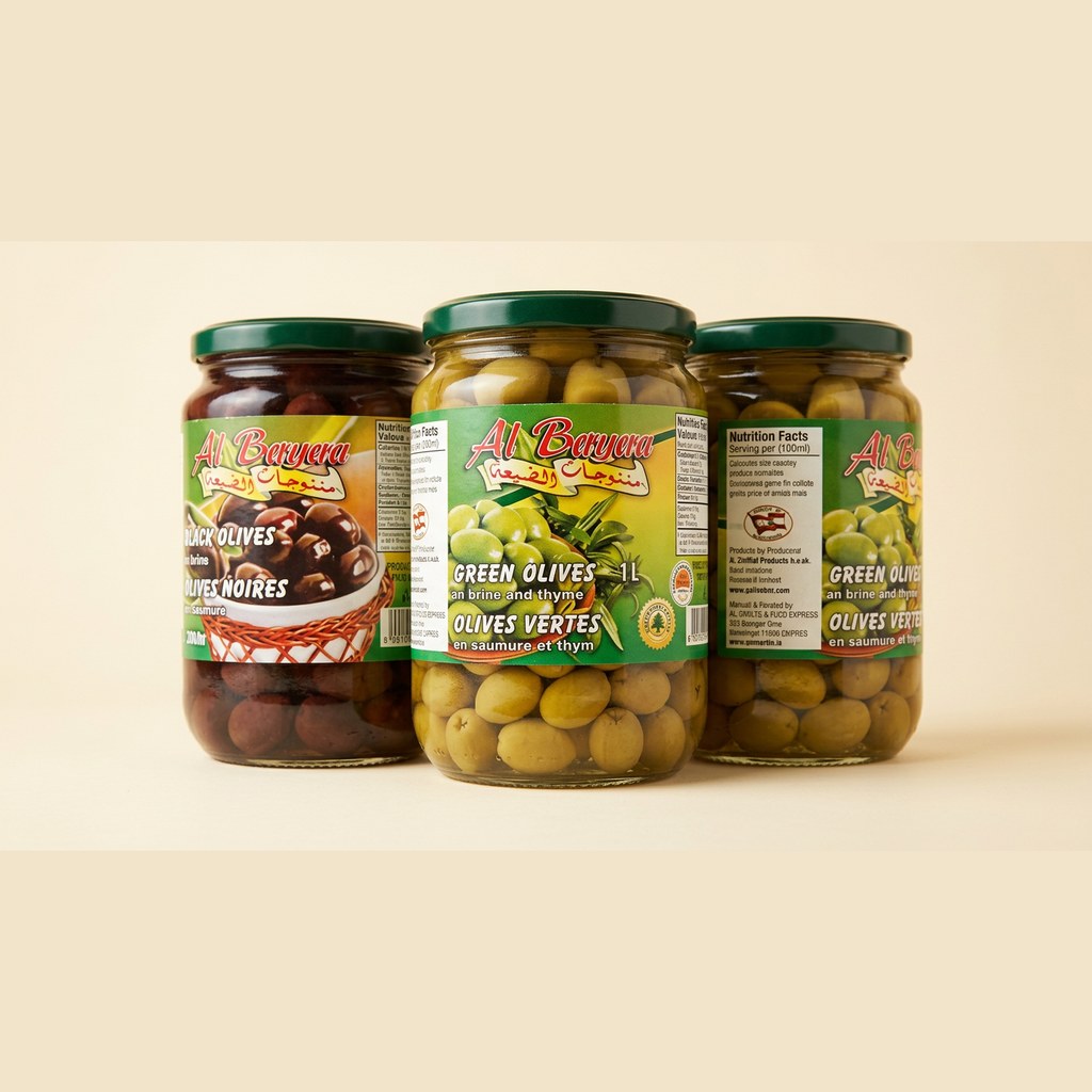 Al Dayaa Green Olives with Thyme
