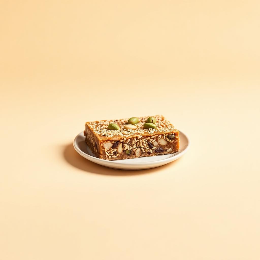 Pistachio-Topped Sweet Bar