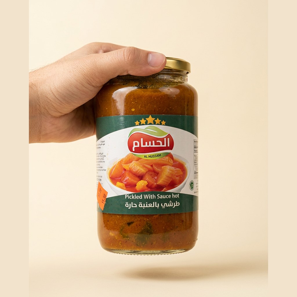 Al-Hussam Hot Pickled Vegetables