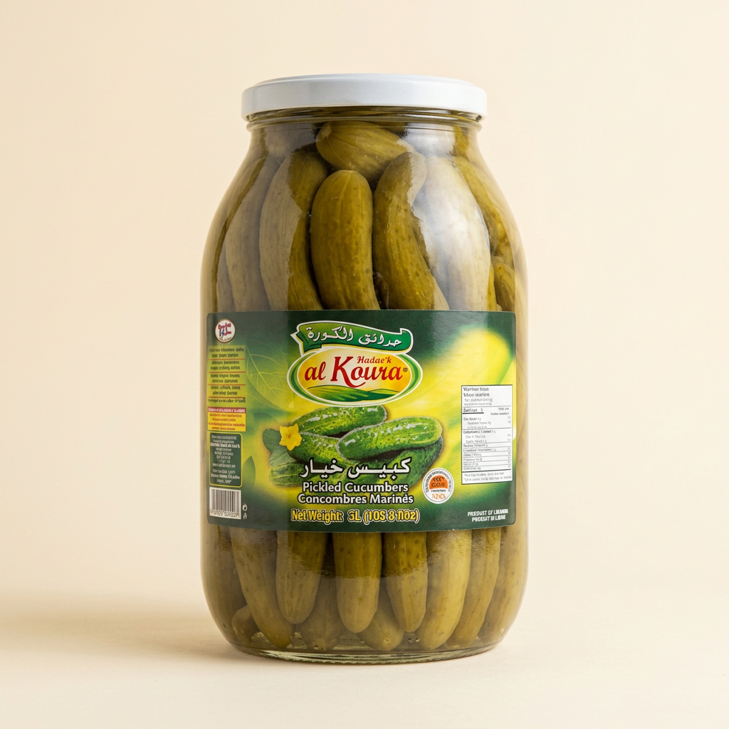 Hadaek Al Koura Pickled Cucumbers