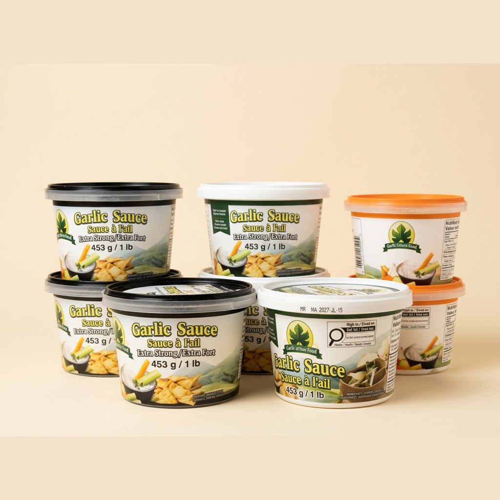 Garlic Sauce — Small Tubs