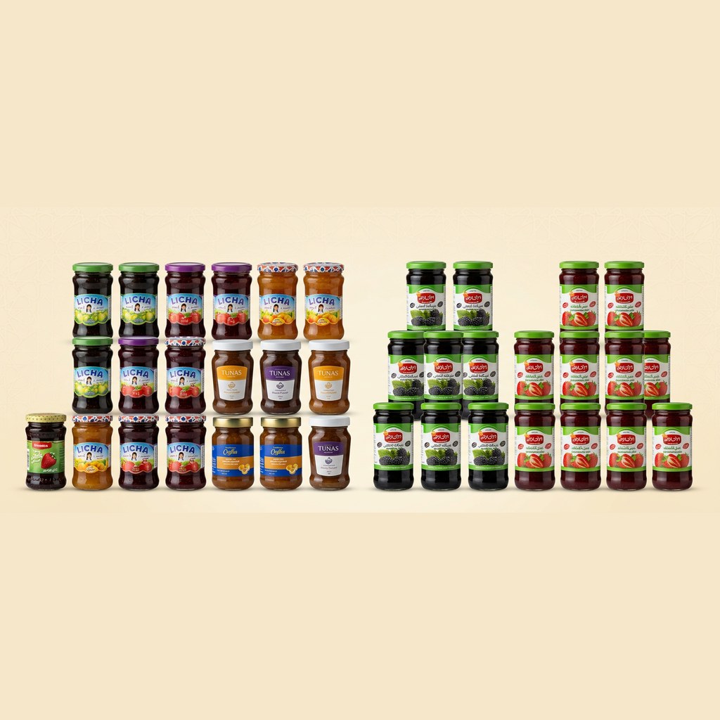 Assorted Preserve Jars