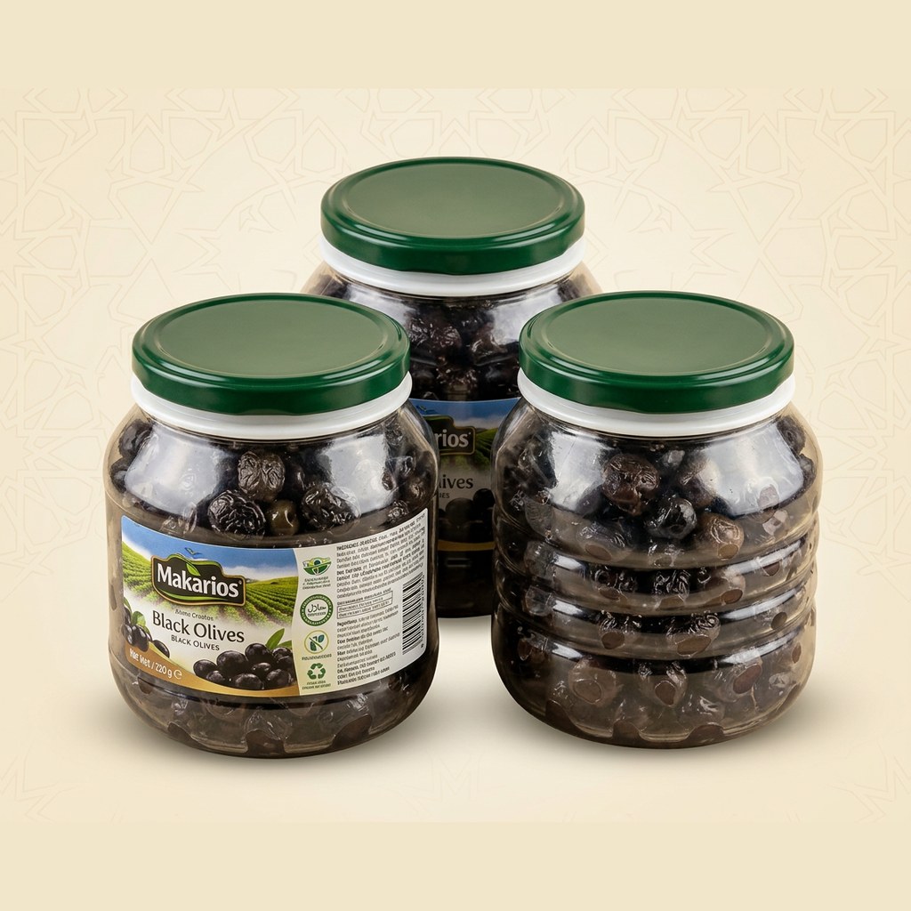 Makarios Black Olives