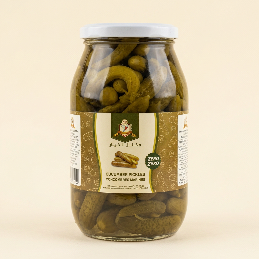 Mukhtarat Al-Rabih Cucumber Pickles