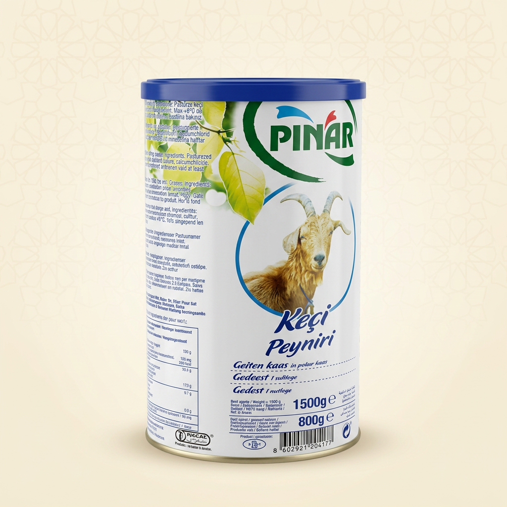 Pınar Keçi Peyniri — Goat Cheese Tin