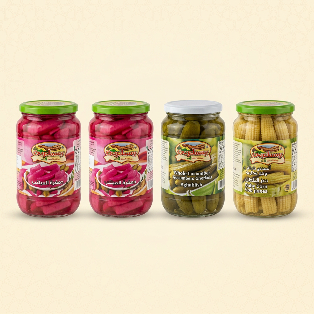 Pickled Pink Turnip Jars