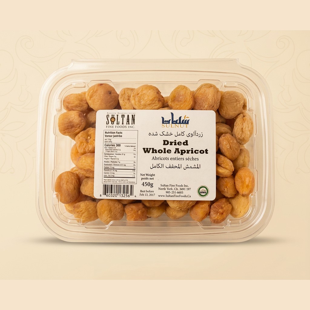 Sultan Dried Whole Apricot