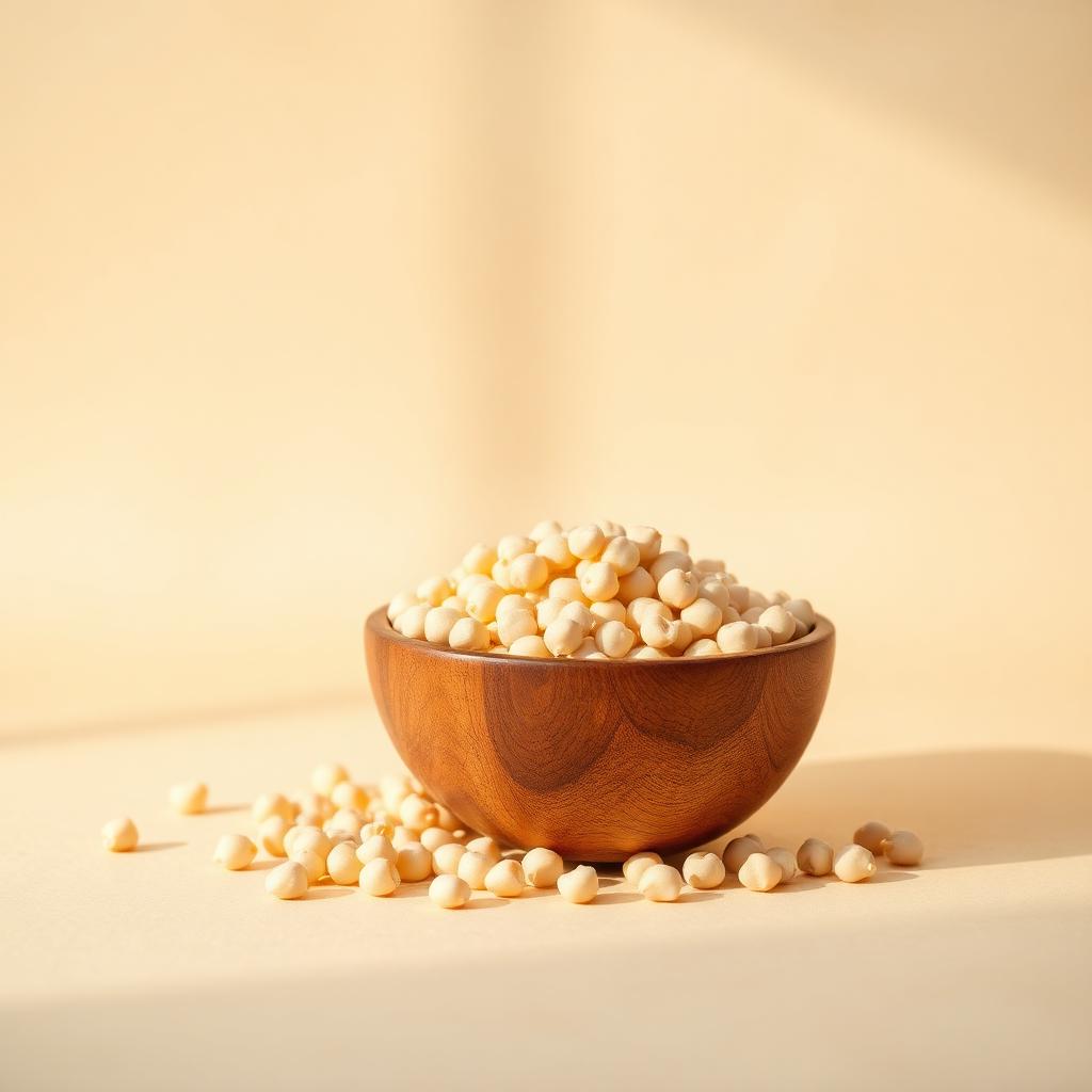 White Roasted Chickpeas
