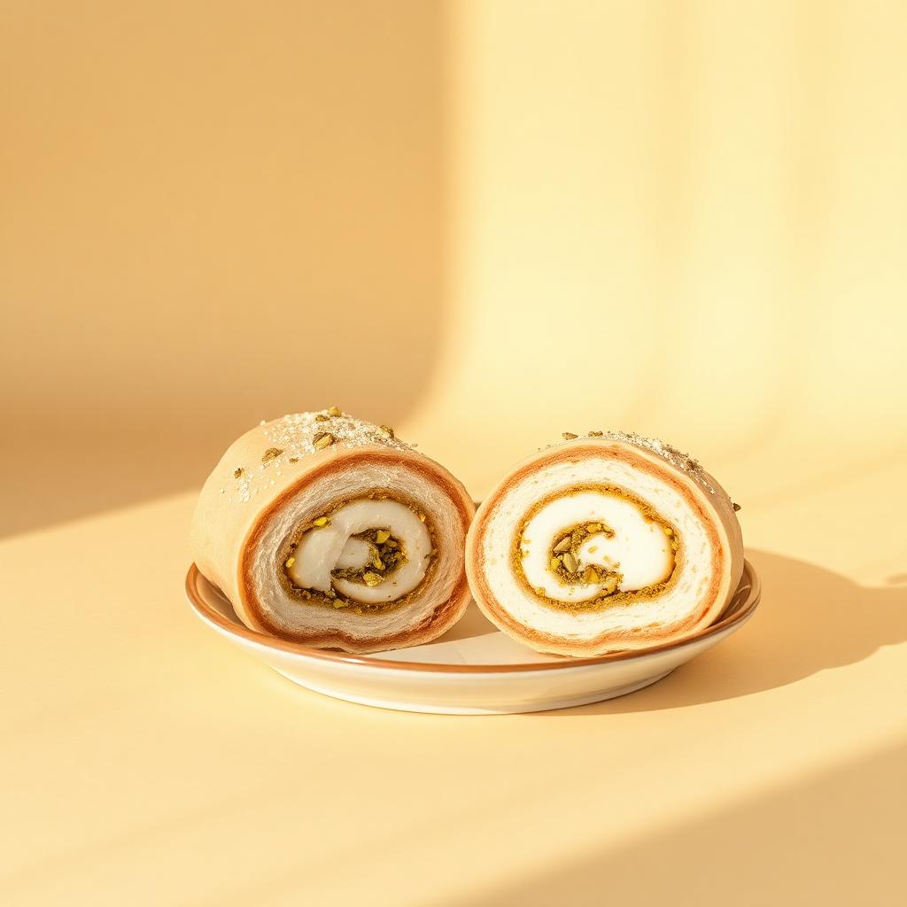 YouDo Pistachio Roll Wafers